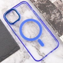 Чехол TPU Iris with MagSafe для Apple iPhone 14 (6.1") – Синий
