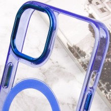 Чехол TPU Iris with MagSafe для Apple iPhone 14 (6.1") – Синий