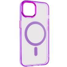 Чехол TPU Iris with MagSafe для Apple iPhone 14 (6.1") – Фиолетовый