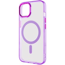 Чехол TPU Iris with MagSafe для Apple iPhone 14 (6.1") – Фиолетовый