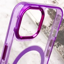 Чехол TPU Iris with MagSafe для Apple iPhone 14 (6.1") – Фиолетовый