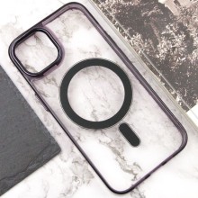 Чехол TPU Iris with MagSafe для Apple iPhone 14 (6.1") – Черный