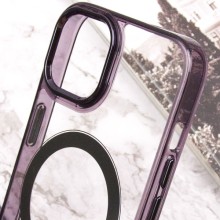 Чехол TPU Iris with MagSafe для Apple iPhone 14 (6.1") – Черный