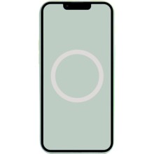 Чехол Silicone case (AAA) with Magsafe and Animation для Apple iPhone 14 (6.1") – Бирюзовый