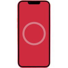 Чехол Silicone case (AAA) with Magsafe and Animation для Apple iPhone 14 (6.1") – Красный