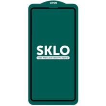 Защитное стекло SKLO 5D (тех.пак) для Apple iPhone 13 / 13 Pro / 14 / 16e (6.1") – Черный