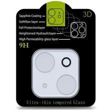 Защитное стекло на камеру Full Block (тех.пак) для Apple iPhone 14 (6.1") / 14 Plus (6.7") – Прозрачный