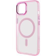 Чехол TPU Iris with MagSafe для Apple iPhone 14 (6.1") – Розовый