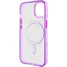 Чехол TPU Iris with MagSafe для Apple iPhone 14 (6.1") – Фиолетовый