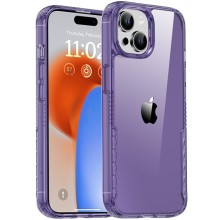 Чохол TPU+PC Multi-Color для Apple iPhone 14 (6.1") – Фіолетовий