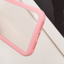 TPU чехол Transparent + Colour 1,5mm для Apple iPhone 14 (6.1") – Розовый