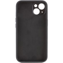 Чехол Silicone Case Full Camera Protective (AA) NO LOGO для Apple iPhone 14 (6.1") – Черный