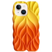 TPU чехол Leaf для Apple iPhone 14 / 13 (6.1") – Желтый