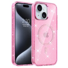 Чехол TPU Eclipse Sparkle (MagFit) для Apple iPhone 14 / 13 (6.1")