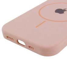 Чехол Silicone Case Full Protective (AA) with MagSafe для Apple iPhone 14 (6.1") – Розовый