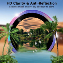 Защитное стекло Metal Classic на камеру (в упак.) для Apple iPhone 14 (6.1") / 14 Plus (6.7") – undefined