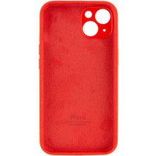 Чехол Silicone Case Full Camera Protective (AA) для Apple iPhone 14 (6.1") – Красный