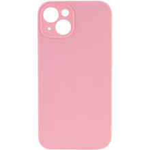 Чохол Silicone Case Full Camera Protective (AA) NO LOGO для Apple iPhone 14 (6.1") – Рожевий