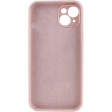 Чохол Silicone Case Full Camera Protective (AA) NO LOGO для Apple iPhone 14 (6.1") – Рожевий