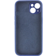 Чохол Silicone Case Full Camera Protective (AA) NO LOGO для Apple iPhone 14 (6.1") – Синій