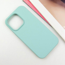 Чохол Silicone Case Full Protective (AA) NO LOGO для Apple iPhone 14 (6.1") – Бірюзовий