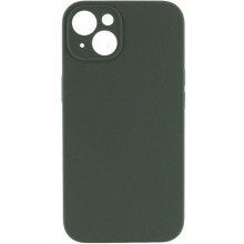 Чохол Silicone Case Full Camera Protective (AA) NO LOGO для Apple iPhone 14 (6.1") (Зелений)
