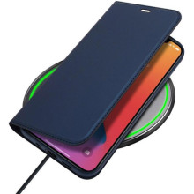 Чехол-книжка Dux Ducis с карманом для визиток для Apple iPhone 14 / 13 (6.1") – Синий