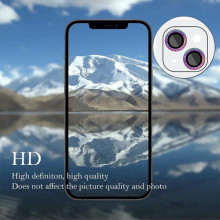 Защитное стекло Metal Shine на камеру (в упак.) для Apple iPhone 14 (6.1") / 14 Plus (6.7") – undefined