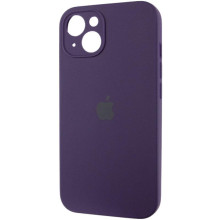 Чехол Silicone Case Full Camera Protective (AA) для Apple iPhone 14 (6.1") – Фиолетовый