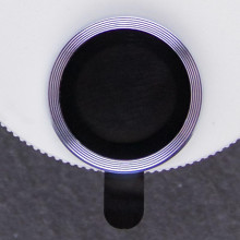 Защитное стекло Metal Classic на камеру (в упак.) для Apple iPhone 14 (6.1") / 14 Plus (6.7") – Голубой