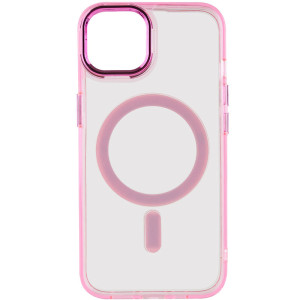 Чехол TPU Iris with Magnetic Fit для Apple iPhone 14 (6.1") (Розовый)