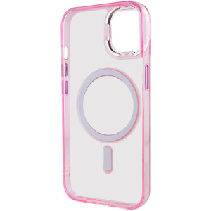 Чехол TPU Iris with Magnetic Fit для Apple iPhone 14 (6.1") – Розовый