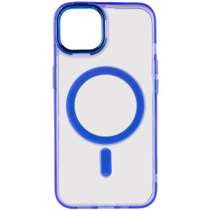 Чехол TPU Iris with Magnetic Fit для Apple iPhone 14 (6.1") (Синий)