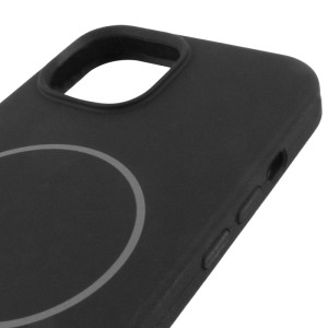 Чехол Silk Full Protective (AA) NO LOGO with Magnetic Fit для Apple iPhone 14 (6.1") – Черный