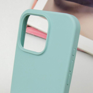 Чехол Silk Full Protective (AA) NO LOGO для Apple iPhone 14 (6.1") – Бирюзовый