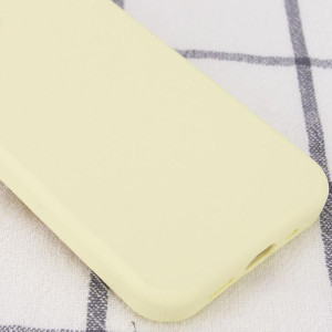 Чехол Silk Full Protective (AA) NO LOGO для Apple iPhone 14 (6.1") – Желтый