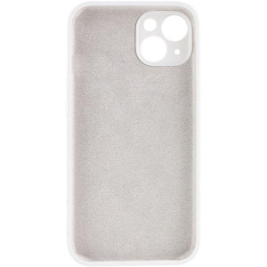 Чехол Silk Full Camera Protective (AA) NO LOGO для Apple iPhone 14 (6.1") – Белый