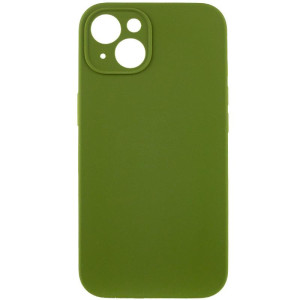 Чехол Silk Full Camera Protective (AA) NO LOGO для Apple iPhone 14 (6.1") – Зеленый