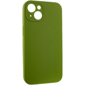 Чехол Silk Full Camera Protective (AA) NO LOGO для Apple iPhone 14 (6.1") – Зеленый