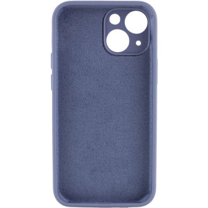 Чехол Silk Full Camera Protective (AA) NO LOGO для Apple iPhone 14 (6.1") – Серый