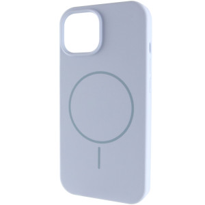 Чехол Silk Full Protective (AA) NO LOGO with Magnetic Fit для Apple iPhone 14 (6.1") – Голубой