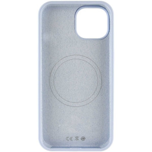 Чехол Silk Full Protective (AA) NO LOGO with Magnetic Fit для Apple iPhone 14 (6.1") – Голубой
