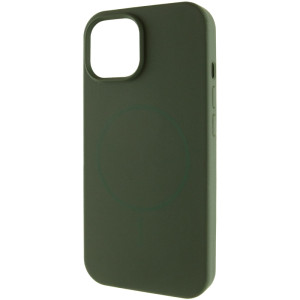 Чехол Silk Full Protective (AA) NO LOGO with Magnetic Fit для Apple iPhone 14 (6.1") – Зеленый