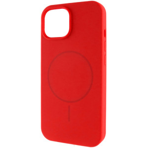 Чехол Silk Full Protective (AA) NO LOGO with Magnetic Fit для Apple iPhone 14 (6.1") – Красный