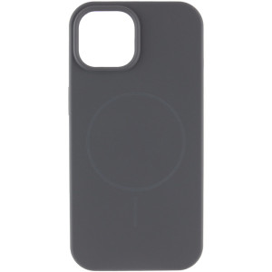 Чехол Silk Full Protective (AA) NO LOGO with Magnetic Fit для Apple iPhone 14 (6.1") – Серый