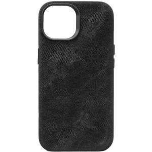 Чохол Denim with Magnetic Fit для Apple iPhone 14 (6.1") – Чорний