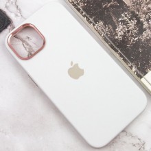 Чехол Silicone Case Metal Buttons (AA) для Apple iPhone 14 (6.1") – undefined