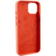 Чохол Silicone Case Metal Buttons (AA) для Apple iPhone 14 (6.1") – Рожевий