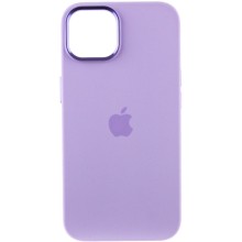Чохол Silicone Case Metal Buttons (AA) для Apple iPhone 14 (6.1") – Бузковий