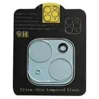 Защитное стекло на камеру Full Block (тех.пак) для Apple iPhone 14 (6.1") / 14 Plus (6.7") (Прозрачный)